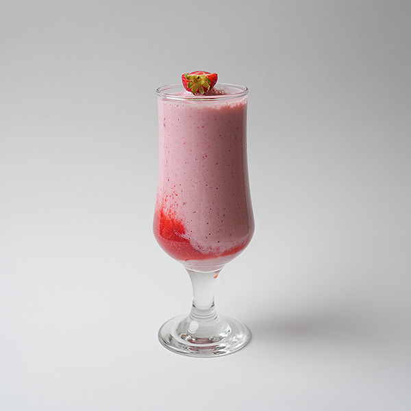 Banana with Milk & Strawberry 