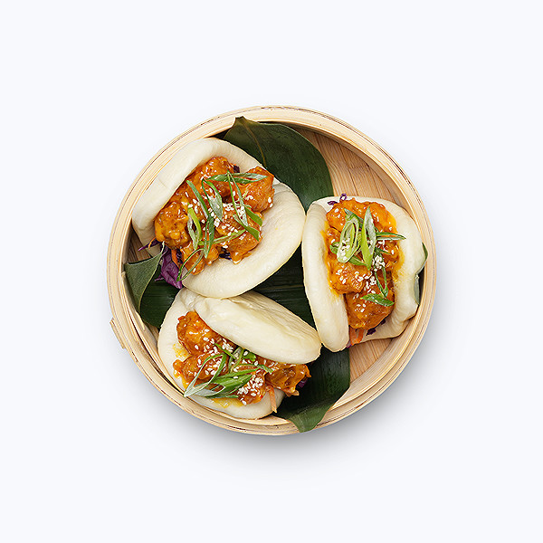 Bao bun shrimps