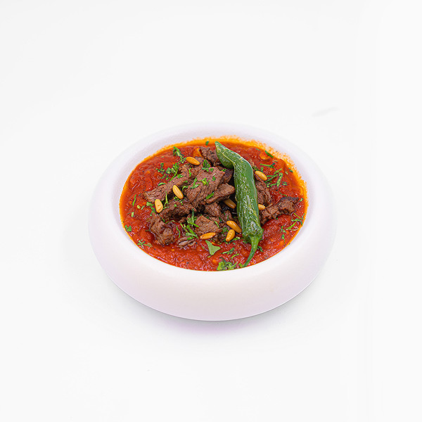 Tomatoes with meat sajia