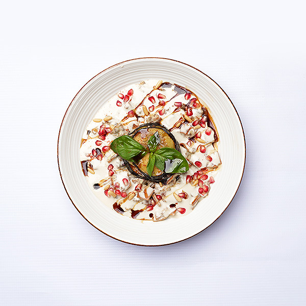 Eggplant fatteh 